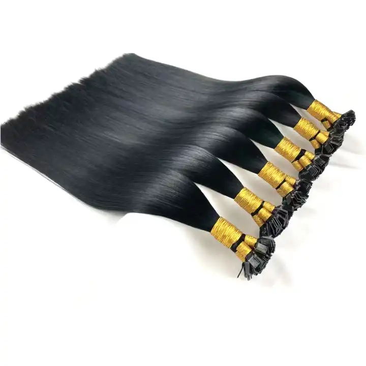 Human hair extensions