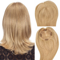 High Quality Human Hair Topper  5'' * 5'' Mono Pieces