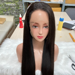 13*6 #1B Lace Frontal Wig